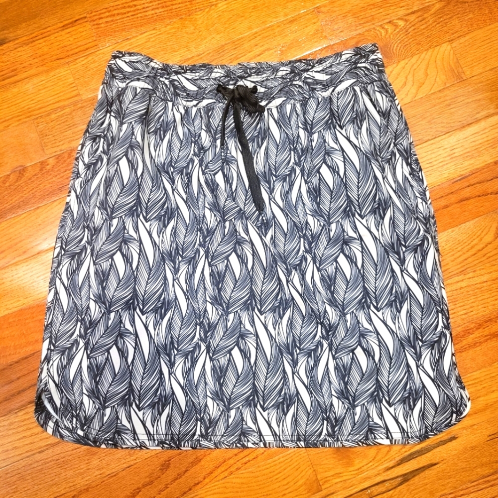 Kavu Leaf Print Skirt, Small